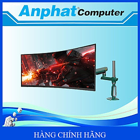 Giá Treo Màn Hình LCD Gắn Bàn NB K7 Xanh Lá LED RGB (32" - 60") – Hàng Chính Hãng