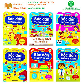 Bộ Tô Màu Bóc Dán - Bé Vừa Tô Vừa Dán Sticker (Song Ngữ Anh – Việt)