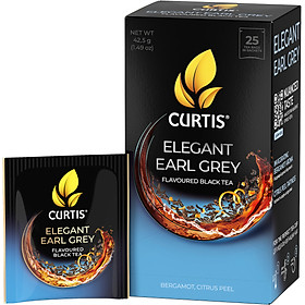 [Nhập khẩu] TRÀ CURTIS - BÁ TƯỚC ELEGANT (25 túi có bao thiếc) - Elegant Ealr Grey