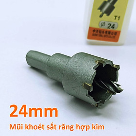 Mua Mũi khoét sắt răng hợp kim Φ24mm