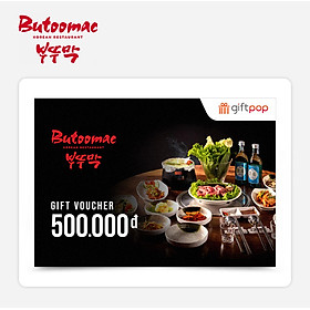 Giftpop - Phiếu Quà Tặng Butoomac 500K