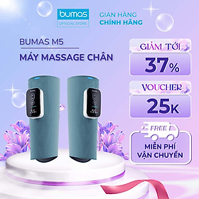 Máy Massage Chân BUMAS M5 - Chườm Nóng Massage Bắp Chân Bằng Khí Nén - Bấm Huyệt Mô Phỏng Bàn Tay Con Người - Hàng Chính Hãng