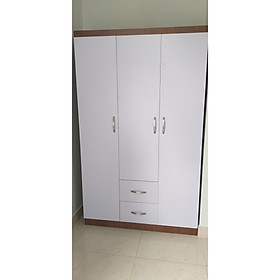 Mua Tủ đựng quần  áo 3 cánh gỗ MDF màu trắng