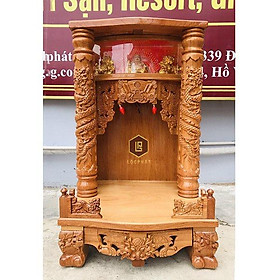 Mua Bàn thờ thần tài gỗ gõ đỏ -BTD029