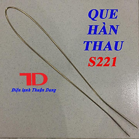 Que Hàn Thau S221 dùng hàng ĐỒNG với SẮT