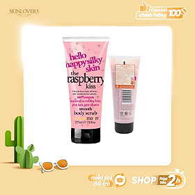 Tẩy da chết toàn thân với thành phần chiết xuất quả mâm xôi Treaclemoon 225ml