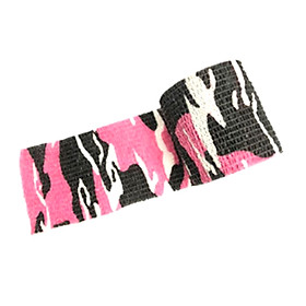 1 Roll Mini Outdoor M-ilitary Camouflage H-unting Camping Cycling W-rap Elastic Stealth Tape Portable