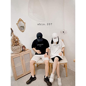 Đồ đôi - áo đôi unisex nam nữ cotton 100% cao cấp, vải mịn đẹp Oversize in họa tiết nổi bật