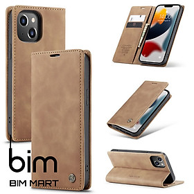 Bao da cao cấp dành cho iPhone 13 Mini dạng ví chính hãng Caseme - Hàng Nhập Khẩu