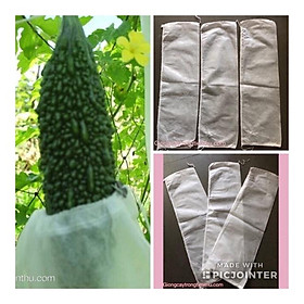 Mua TÚI BAO TRÁI MƯỚP KHỔ QUA BẦU BÍ... Kích thước: 15x50cm 50 cái
