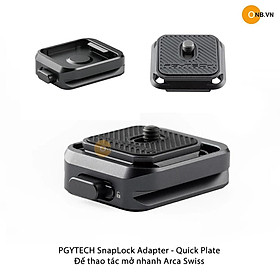 Mua PGYTECH SnapLock Plate Adapter - Đế thao tác mở nhanh Quick Plate - Hàng Chính Hãng