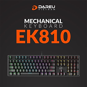 Mua Bàn phím cơ Gaming Dareu EK810 Multi Led (Hàng chính hãng  BH 24 tháng