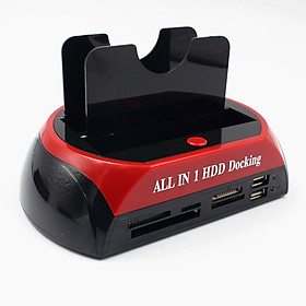 2.5" 3.5" IDE SATA HDD Hard Drive Disk Docking Station Card Base Case