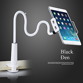 Giá Đỡ Kẹp Điện Thoại, Máy Tính Bảng Ipad Có Chân Kẹp Đầu Giường, Tự Do Điều Chỉnh Góc Độ Chiều Cao Hàng Chính Hãng
