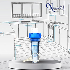 Mua Bộ lọc thô 1 cốc lọc BC-10-1025 hàng nhập khẩu Đài Loan