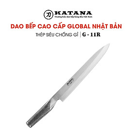 Dao bếp Nhật cao cấp Global G11R Sashimi - Dao Sashimi tay phải (250mm)