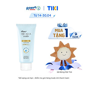 Kem chống nắng body Skin Aqua mát lạnh dùng hàng ngày Sunplay Skin Aqua UV Body Cooling Lotion SPF 50+ PA++++ 150g