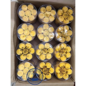 Mua Nến bơ thờ cúng màu vàng hộp 28 viên/4h BH1014