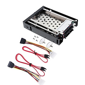 Optical Drive Bay Trayless Mobile Rack Enclosure for 2.5inch SATA Hard Drive