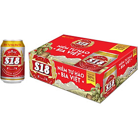 BIA S18 RED THÙNG 24 LON 330ML