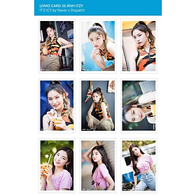 Lomo Card Ảnh ITZY - IT'Z ICY by Naver x Dispatch ( 36 ảnh)