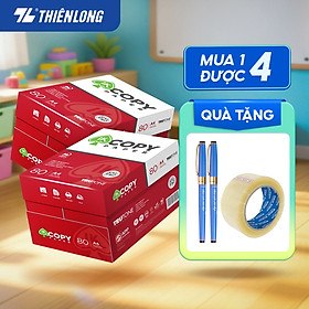 Combo 10 Ream giấy A4 80 gsm IK Copy (500 tờ) - Hàng nhập khẩu Indonesia