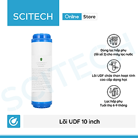 Lõi lọc nước số 2 UDF 10 inch dùng trong máy lọc nước RO, bộ lọc thô - Hàng chính hãng