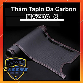 Thảm Taplo Da Vân Carbon Xe Mazda 6 2015 - 2019 Hàng Cao Cấp Có Chống Trượt