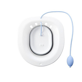 Mua Bộ Chậu Xông Vùng Kín Sau Sinh Gấp Gọn Bằng Nhựa Gắn Bồn Cầu Để Nhà Tắm Tiện Lợi Với Vòi Tự Xịt Nước