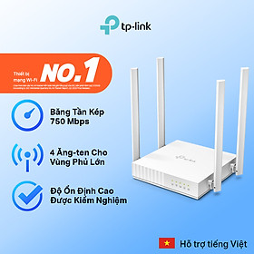 Bộ Phát Wifi TP-Link Archer C24 Băng Tần Kép AC750 - Hàng Chính Hãng
