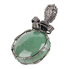 2-7pack Handmade Crystal Charms Pendant for Necklace Jewelry DIY Findings Green