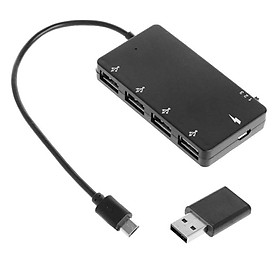 Bộ chuyển đổi HUB USB-C sang 4 cổng USB