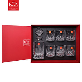 Bộ quà tặng RCR Ricco 01 Bình Opera 750ml + 06 ly Dof 300ml