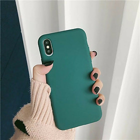 Ốp lưng silicon dẻo màu dành cho điện thoại Iphone 6/ 6S/ 6Plus/ 6S Plus/ 7/ 7 Plus/ 8/ 8 Plus/ X/ XS Max/ XR - Ốp chống bẩn, chống bám vân tay - Hàng chính hãng