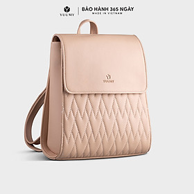 Balo da nữ cỡ trung may chỉ trang trí yuumy seasand yba72