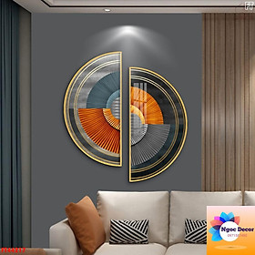 Mua Tranh tráng gương bán nguyệt phong cách cổ điển