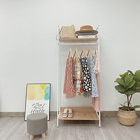 Mua Kệ Treo Quần Áo Chữ H IGA Tiết Kiệm Không Gian Kích Thước150x60x33.5cm (Giao màu ngẫu nhiên) - GM13