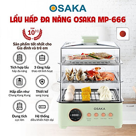 Mua Nồi lẩu - hấp thủy nhiệt đa năng OSAKA MP-666 - Hàng chính hãng