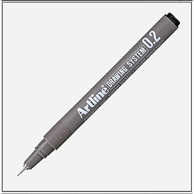 Bút vẽ kỹ thuật Artline EK-232 mực đen