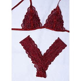 Bộ đồ lót nữ Sexy Bralette ren cao cấp R420