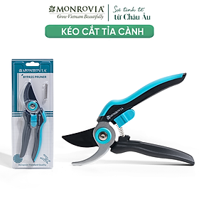 Kéo cắt cành MONROVIA, tỉa cây cảnh, lưỡi thép carbon cao cấp, siêu bén, độ bền vượt trội, chống gỉ sét, chống mài mòn