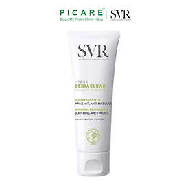 Kem Dưỡng Ẩm Giảm Thâm Mụn Cho Da Dầu SVR Sebiaclear Hydra 40ml