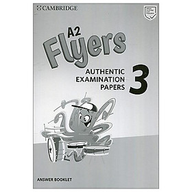 Hình ảnh A2 Flyers 3 Answer Booklet: Authentic Examination Papers