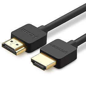 Mua Cáp tín hiệu HDMI siêu mỏng hỗ trợ 3D  4K x 2K  HD1080P dài 1.5M màu đen UGREEN HD11198Hd121 Hàng chính hãng
