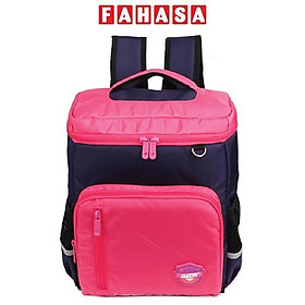 Ba Lô Học Sinh Siêu Nhẹ - Hasun 809N - Màu Hồng