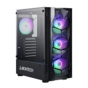 Mua Case - Thùng Máy Tính Montech X1 Black - Hàng Chính Hãng