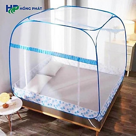 Màn chụp đỉnh vuông cao cấp Hồng Phát- Màn chụp chống muỗi hiệu quả