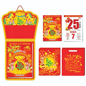 Lịch Tết 2026 - Bloc Cực Đại Trọn Bộ (25 X 35 cm)