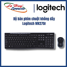 Mua Bộ bàn phím chuột không dây Logitech MK270R Hàng Chính Hãng