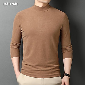Áo thun nam dài tay mã TT76 cổ tròn thu đông giữ ấm dáng thể thao giữ nhiệt đẹp kiểu nỉ chất vải đẹp   